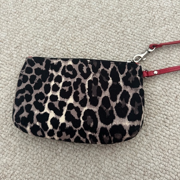 Coach Cheetah Print Wristlet - Picture 5 of 7